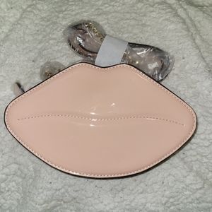 Pink Lip Handbag
